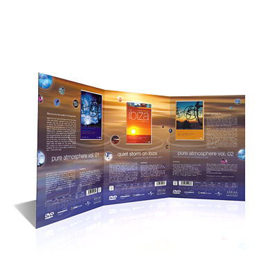 Salesfolders the cool EMOSPHERE relaxaton DVD series. I also gave the DVD labels a special look
