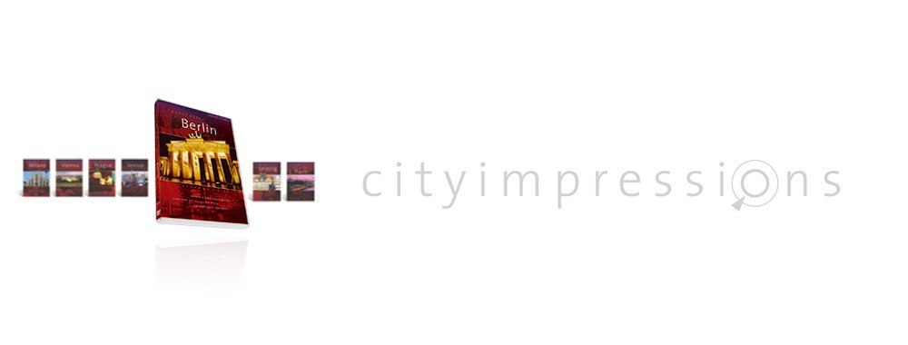 Logotype for a series of DVDs combining citywalks with classical music from composers like Vivaldi, Beethoven and Mozart. Beside Berlin available: Vienna, Venice, Milano, Leipzig, Prague, Paris.