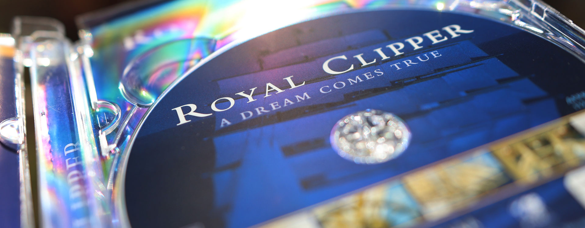 This is how the DVD looked like when you opened the jewelcase - Redesign Artworks for the biggest tallship cruiseship on planet earth, also called the Queen of the high seas. What a beauty of a ship. And a honour to create a new cover for their very movie.