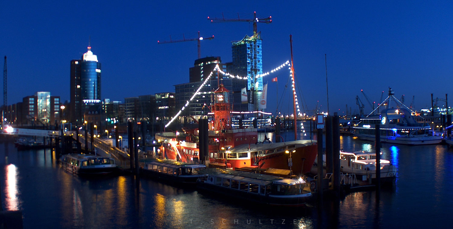 Elbphilharmony Hamburg in the Hamburg harbour under construction - iconic architecture meets the city of the Beatles and Jimi Hendrix a.m.m.